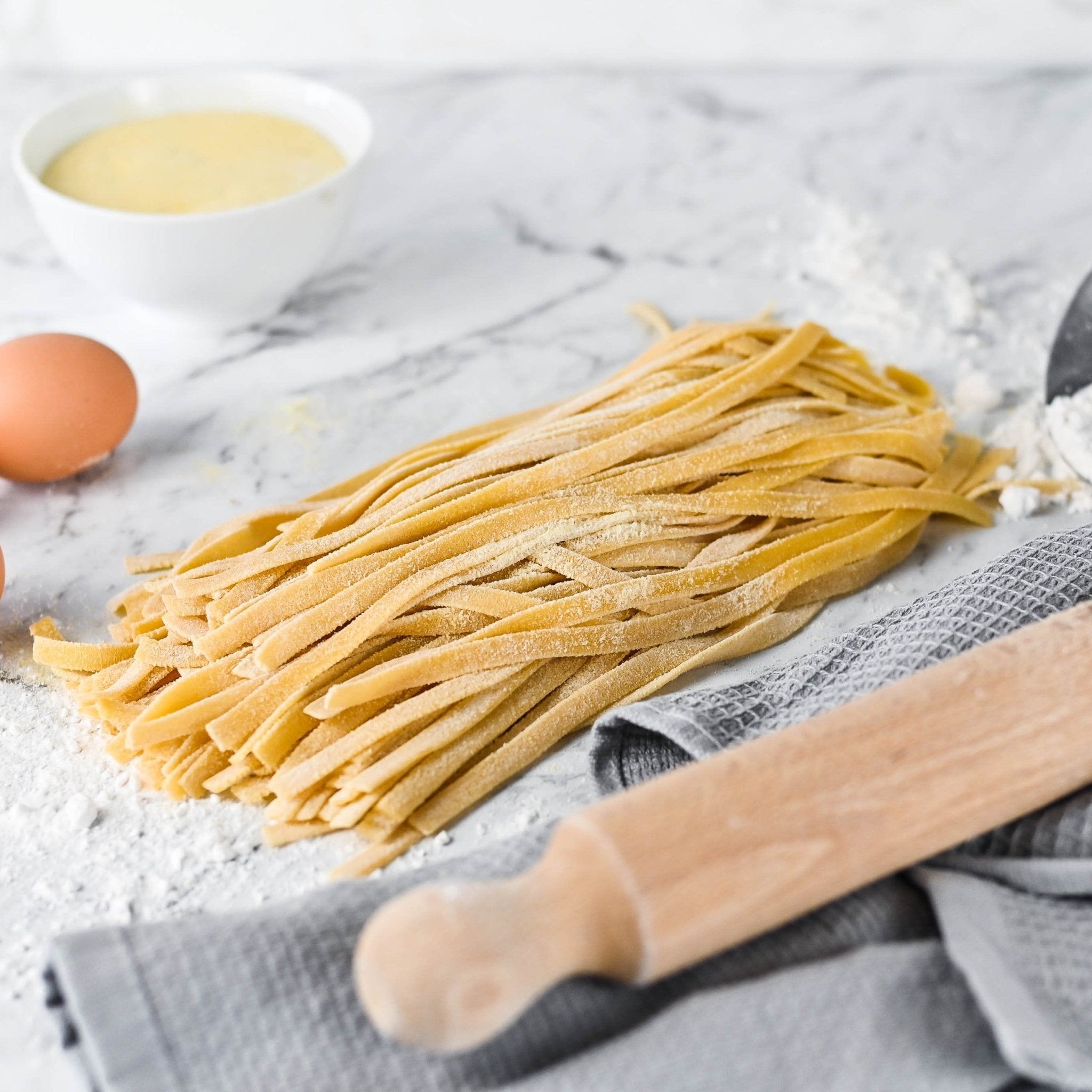 Homemade Fettuccine – Bianco Pantry